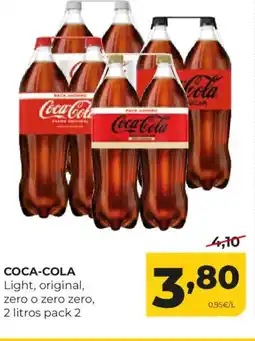 Alimerka COCA-COLA Light, original, zero o zero zero oferta