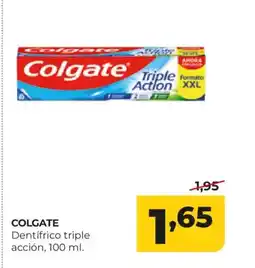 Alimerka COLGATE Dentifrico triple acción oferta