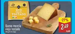 ALDI Queso mezcla viejo tostado oferta
