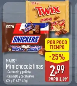 ALDI MARS Minichocolatinas oferta