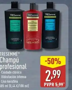 ALDI TRESEMMÉ Champú profesional oferta
