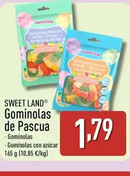 ALDI SWEET LAND Gominolas de Pascua oferta