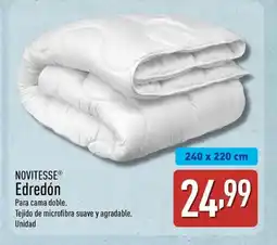 ALDI NOVITESSE Edredón oferta