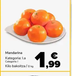 Supeco Mandarina oferta