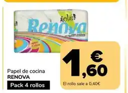Supeco RENOVA Papel de cocina oferta