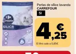 Supeco CARREFOUR Perlas de sílice lavanda oferta