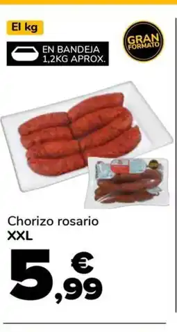 Supeco Chorizo rosario XXL oferta