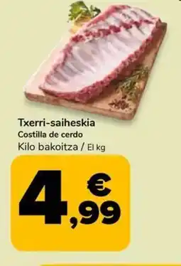 Supeco Txerri-saiheskia oferta