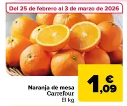 Carrefour Express Naranja de mesa Carrefour oferta
