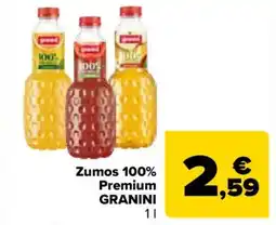 Carrefour Express GRANINI Zumos 100% Premium oferta