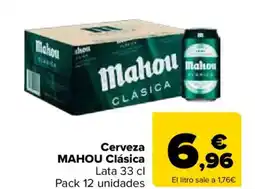 Carrefour Express MAHOU Cerveza Clásica oferta