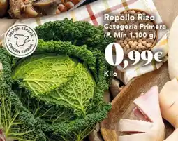 Gadis Repollo Rizo Categoría Primera oferta