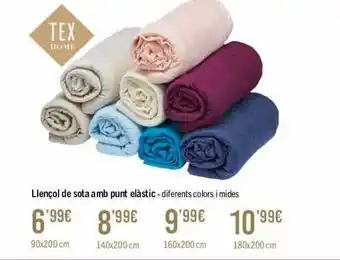 Andorra 2000 Llençol De Sota Amb Punt Elàstic Tex Home oferta
