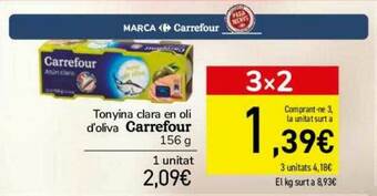 Andorra 2000 Tonyina Clara En Oli D'oliva Carrefour oferta