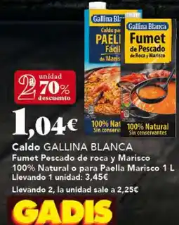 Gadis GALLINA BLANCA Caldo oferta