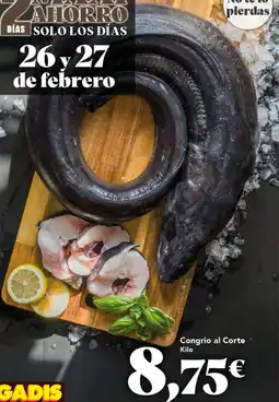 Gadis Congrio al Corte oferta