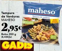 Gadis MAHESO Tompura do Verduras oferta