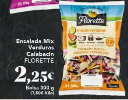 Gadis FLORETTE Ensalada Mix Vorduras Calabacín oferta