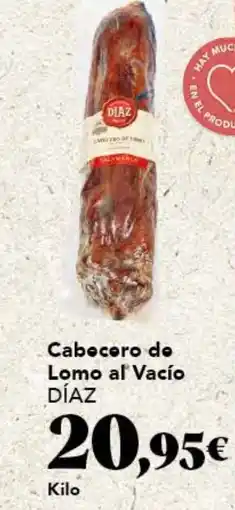 Gadis DÍAZ Cabecero de Lomo al Vacío oferta