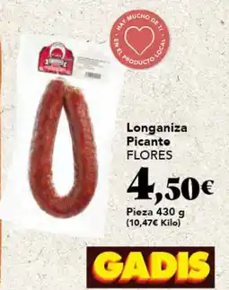 Gadis FLORES Longaniza Picanto oferta