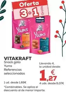 Vitakraft - snack gato yums