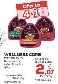 Kiwoko Wellness core - húmedo perro oferta