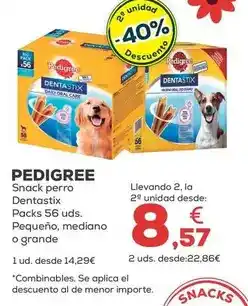 Kiwoko Pedigree - snack perro dentastix oferta