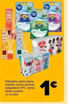 Supeco Ambi pur - pañuelos, mikado aromas, colgadores wc o paños oferta