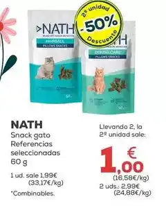 Kiwoko Nath - snack gato oferta