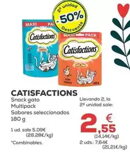 Kiwoko Catisfactions - snack gato multipack oferta