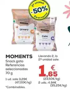 Kiwoko Moments - snack gato oferta