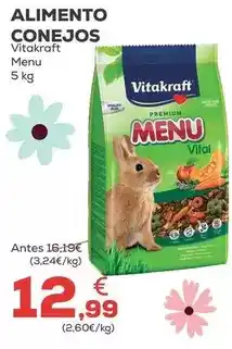Kiwoko Vitakraft - alimento conejos oferta