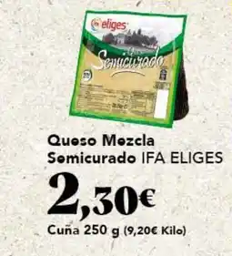 Gadis IFA ELIGES Queso Mezcla Somicurado oferta