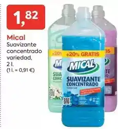 Suma Supermercados Mical - suavizante concentrado oferta