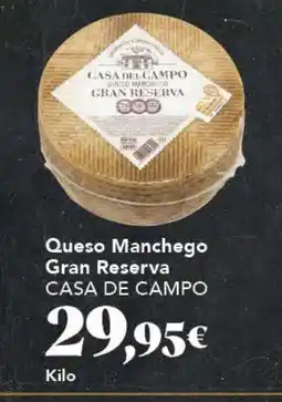 Gadis CASA DE CAMPO Queso Manchego Gran Reserva oferta