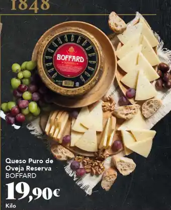 Gadis BOFFARD Queso Puro de Oveja Reserva oferta