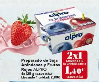 ALPRO Preparado de Soja Arándanos y Frutos Rojos