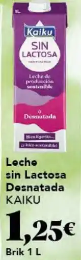 Gadis KAIKU Leche sin Lactosa Desnatada oferta