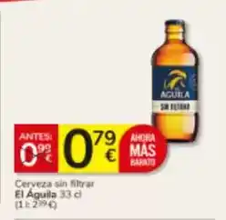 Consum El águila negra - cerveza sin filtrar oferta