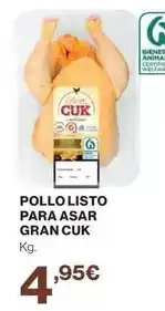 El Corte Inglés Pollo listo para asar oferta