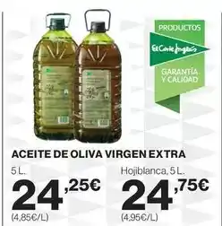 El Corte Inglés Hojiblanca - aceite de oliva extra oferta