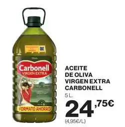 El Corte Inglés Carbonell - aceite de oliva virgen extra oferta