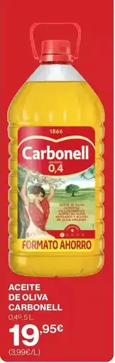 El Corte Inglés Carbonell - aceite de oliva oferta