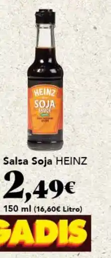 Gadis HEINZ Salsa Soja oferta