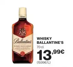 El Corte Inglés Ballantine's - whisky oferta