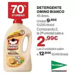 El Corte Inglés Omino bianco - detergente oferta