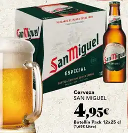 Gadis SAN MIGUEL Cerveza oferta