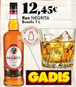 Gadis NEGRITA Ron Botella oferta
