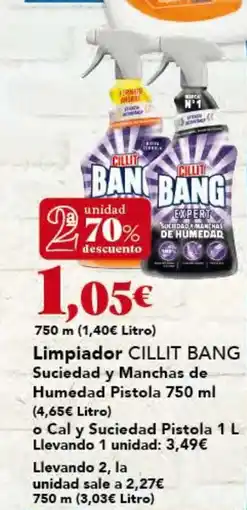 Gadis CILLIT BANG Limpiador Suciedad y Manchas de Humedad Pistola oferta
