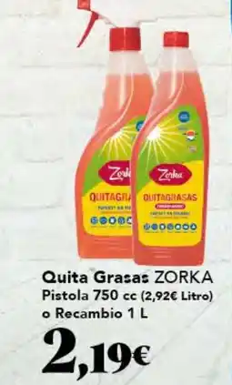 Gadis ZORKA Quita Grasas Pistola oferta